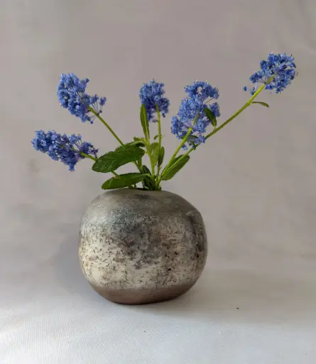 Charred Moon Vase